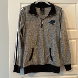 NFL Carolina Panthers 1/4 zip pullover